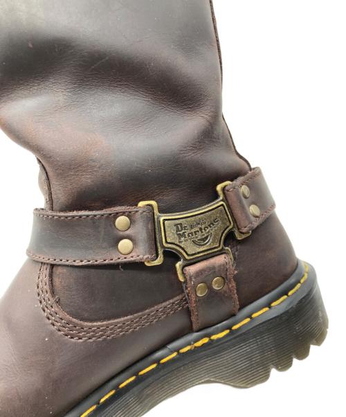 Dr.Martens（ドクターマーチン）Dr.Martens (ドクターマーチン) ANISTONE HI プルオン ブーツ ブラウン サイズ:UK6の古着・服飾アイテム