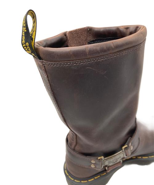 Dr.Martens（ドクターマーチン）Dr.Martens (ドクターマーチン) ANISTONE HI プルオン ブーツ ブラウン サイズ:UK6の古着・服飾アイテム