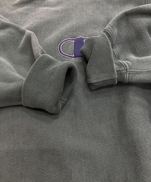 Champion REVERSE WEAVE（チャンピオン リバース ウィーブ）Champion REVERSE WEAVE (チャンピオン リバース ウィーブ) ロゴスウェット グリーン サイズ:Lの古着・服飾アイテム