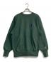 Champion REVERSE WEAVE（チャンピオン リバース ウィーブ）の古着「ロゴスウェット」｜グリーン