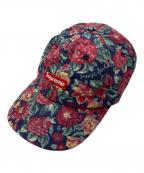 SUPREMEシュプリーム）の古着「Cordura Small Box 6-Panel Digi Floral」｜ネイビー×レッド