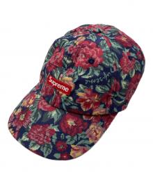 SUPREME（シュプリーム）の古着「Cordura Small Box 6-Panel Digi Floral」｜ネイビー×レッド