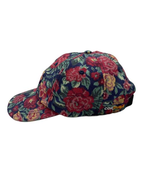 SUPREME（シュプリーム）SUPREME (シュプリーム) Cordura Small Box 6-Panel Digi Floral ネイビー×レッドの古着・服飾アイテム