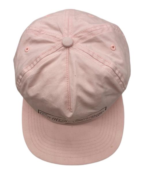 SUPREME（シュプリーム）SUPREME (シュプリーム) KAWS (カウズ) Chalk Logo 5-panel ピンクの古着・服飾アイテム