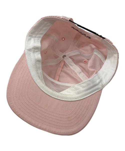 SUPREME（シュプリーム）SUPREME (シュプリーム) KAWS (カウズ) Chalk Logo 5-panel ピンクの古着・服飾アイテム