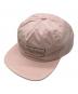 SUPREME（シュプリーム）の古着「Chalk Logo 5-panel」｜ピンク