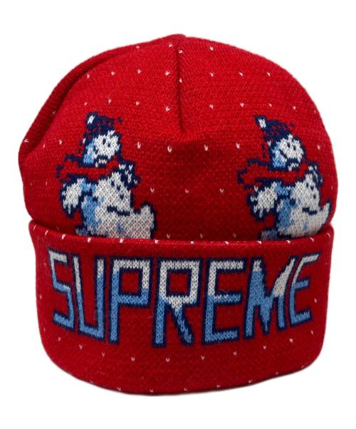SUPREME（シュプリーム）SUPREME (シュプリーム) Snowman Beanie レッドの古着・服飾アイテム