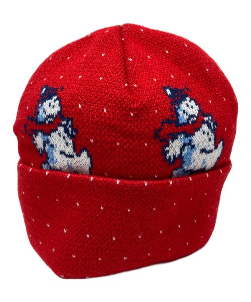 SUPREME（シュプリーム）SUPREME (シュプリーム) Snowman Beanie レッドの古着・服飾アイテム