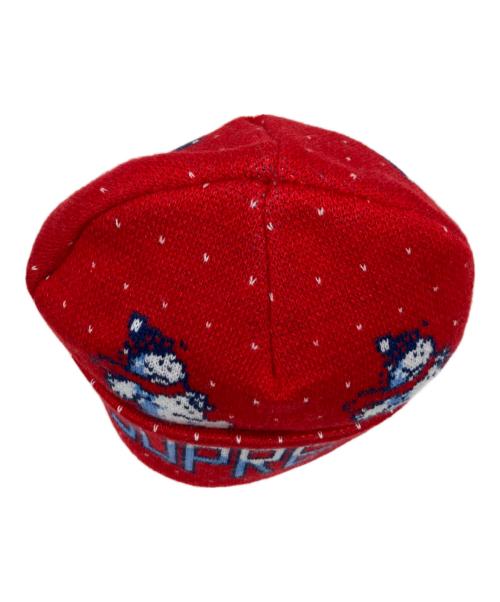 SUPREME（シュプリーム）SUPREME (シュプリーム) Snowman Beanie レッドの古着・服飾アイテム