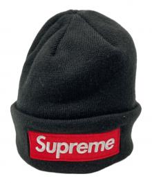 SUPREME×New Era（シュプリーム×ニューエラ）の古着「Box Logo Beanie」｜ブラック