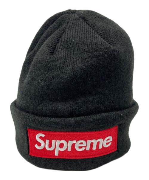 SUPREME（シュプリーム）Supreme (シュプリーム) New Era (ニューエラ) Box Logo Beanie ブラックの古着・服飾アイテム