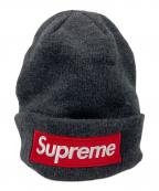 SUPREME×New Eraシュプリーム×ニューエラ）の古着「Box Logo Beanie」｜グレー