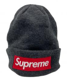 SUPREME×New Era（シュプリーム×ニューエラ）の古着「Box Logo Beanie」｜グレー