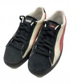 PUMA×ATMOS×stapleプーマ×アトモス×ステイプル）の古着「SUEDE VTG  スニーカー」｜ブラック×ピンク