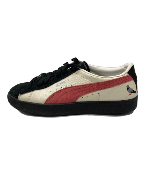 PUMA（プーマ）PUMA (プーマ) atmos (アトモス) staple (ステイプル) SUEDE VTG  スニーカー ブラック×ピンク サイズ:26.5cmの古着・服飾アイテム