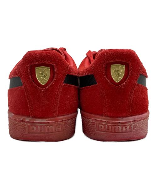PUMA（プーマ）PUMA (プーマ) Ferrari (フェラーリ) SF SUEDE 50 レッド×ブラック サイズ:26.5cmの古着・服飾アイテム