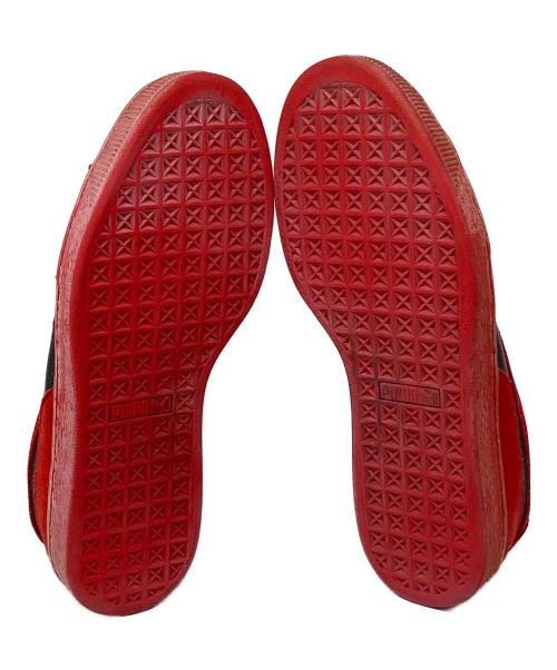 PUMA（プーマ）PUMA (プーマ) Ferrari (フェラーリ) SF SUEDE 50 レッド×ブラック サイズ:26.5cmの古着・服飾アイテム