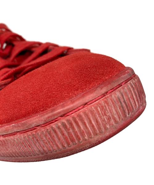PUMA（プーマ）PUMA (プーマ) Ferrari (フェラーリ) SF SUEDE 50 レッド×ブラック サイズ:26.5cmの古着・服飾アイテム