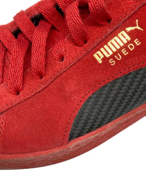 PUMA（プーマ）PUMA (プーマ) Ferrari (フェラーリ) SF SUEDE 50 レッド×ブラック サイズ:26.5cmの古着・服飾アイテム