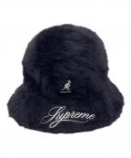 SUPREME×KANGOLシュプリーム×カンゴール）の古着「ハット」｜ブラック