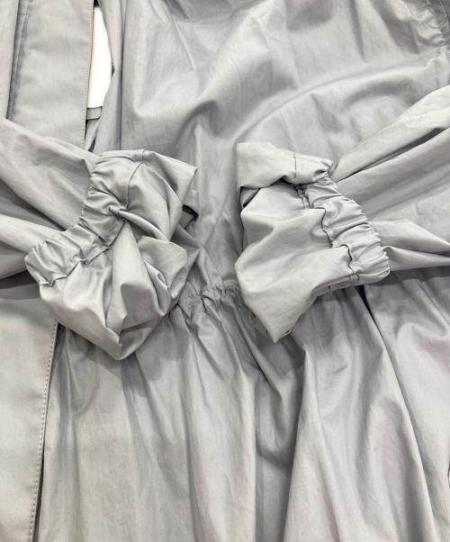 IENA（イエナ）IENA (イエナ) コンパクトツイルドローストリングコート スカイブルー サイズ:36 未使用品の古着・服飾アイテム