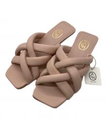 ASH（アッシュ）の古着「レザーミュールサンダル」｜ピンク