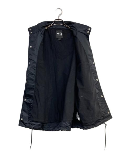 Y-3（ワイスリー）Y-3 (ワイスリー) adidas (アディダス) YOHJI YAMAMOTO (ヨウジヤマモト) ナイロン コーチ ジャケット ネイビー サイズ:Mの古着・服飾アイテム