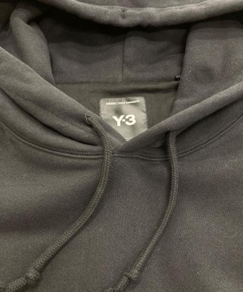 Y-3（ワイスリー）Y-3 (ワイスリー) adidas (アディダス) YOHJI YAMAMOTO (ヨウジヤマモト) U Y-3 GRAPHIC FT HOODIE ブラック サイズ:Sの古着・服飾アイテム