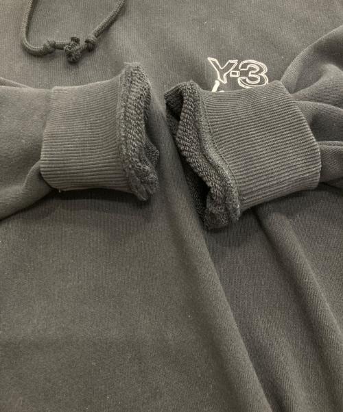 Y-3（ワイスリー）Y-3 (ワイスリー) adidas (アディダス) YOHJI YAMAMOTO (ヨウジヤマモト) U Y-3 GRAPHIC FT HOODIE ブラック サイズ:Sの古着・服飾アイテム