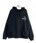 Y-3（ワイスリー）の古着「U Y-3 GRAPHIC FT HOODIE」｜ブラック