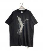 GROUND Yグラウンドワイ）の古着「COTTON JERSEY LOGO GRAPHIC T-SHIRT」｜ブラック