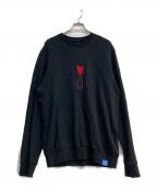 MAISON HONOREメゾンオノレ）の古着「Tiphanie クルーネックスウェット」｜ブラック