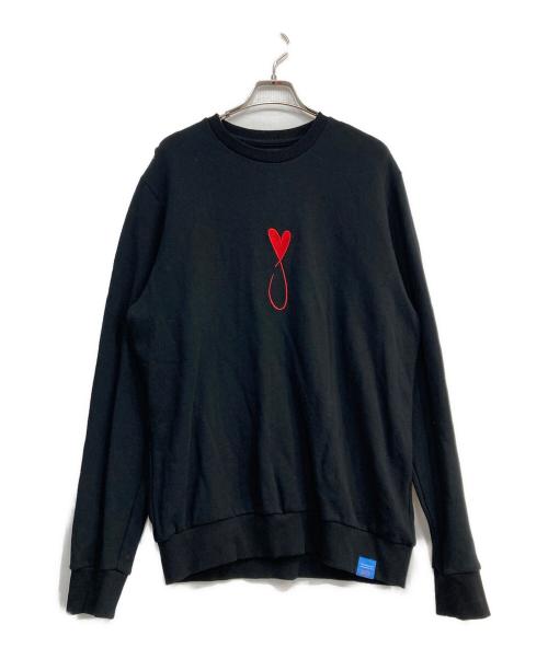 MAISON HONORE（メゾンオノレ）MAISON HONORE (メゾンオノレ) Tiphanie クルーネックスウェット ブラック サイズ:XLの古着・服飾アイテム