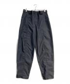 KENZOケンゾー）の古着「TAPERED BELTED PANT」｜ネイビー