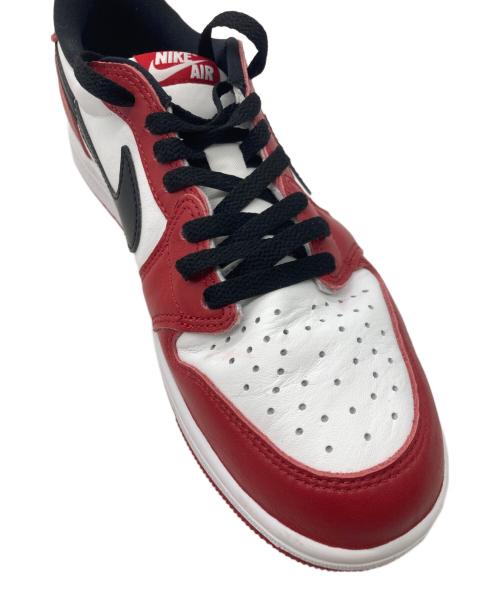 NIKE（ナイキ）NIKE (ナイキ) AIR JORDAN 1 LOW OG レッド×ホワイト サイズ:27cmの古着・服飾アイテム