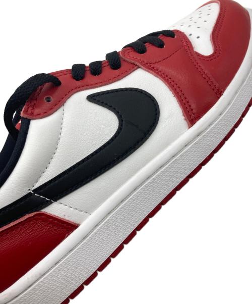 NIKE（ナイキ）NIKE (ナイキ) AIR JORDAN 1 LOW OG レッド×ホワイト サイズ:27cmの古着・服飾アイテム