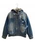 Aape BY A BATHING APE（エーエイプ バイ アベイシングエイプ）の古着「Hooded denim jacket」｜インディゴ