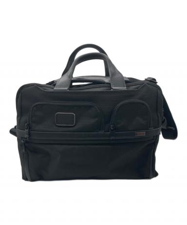 美品 TUMI トゥミ ALPHA2 ブリーフケー ブラック 2WAY トゥミ 2way ビジネスバッグ ブリーフケース ALPHA2 メンズ TUMI 中古