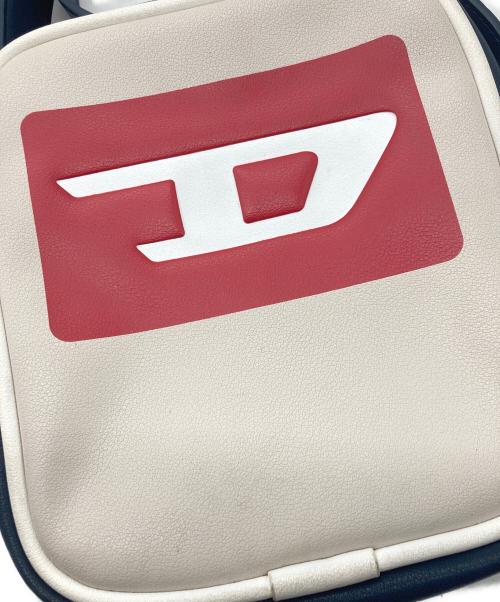 DIESEL（ディーゼル）DIESEL (ディーゼル) ショルダーバッグ ベージュ×ブルーの古着・服飾アイテム