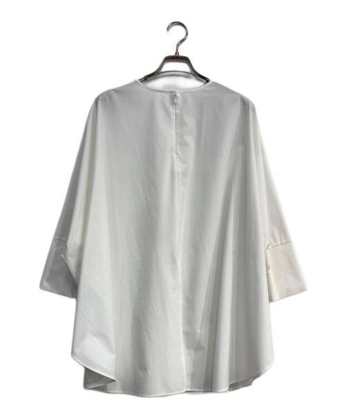 LE PHIL（ル フィル）LE PHIL (ル フィル) サークルオーバーブラウス ホワイト サイズ:Freeの古着・服飾アイテム