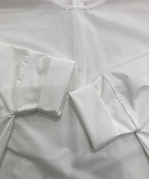 LE PHIL（ル フィル）LE PHIL (ル フィル) サークルオーバーブラウス ホワイト サイズ:Freeの古着・服飾アイテム