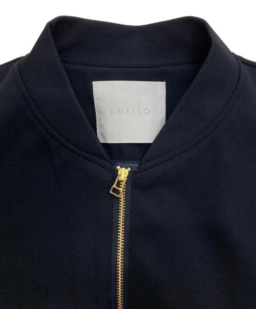 UNFILO（アンフィーロ）UNFILO (アンフィーロ) BEAUTY MOVE ヘビロテ ブルゾン ネイビー サイズ:S 未使用品の古着・服飾アイテム