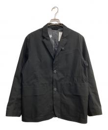 DESCENTE（デサント）の古着「シングル テーラードジャケット」｜ブラック