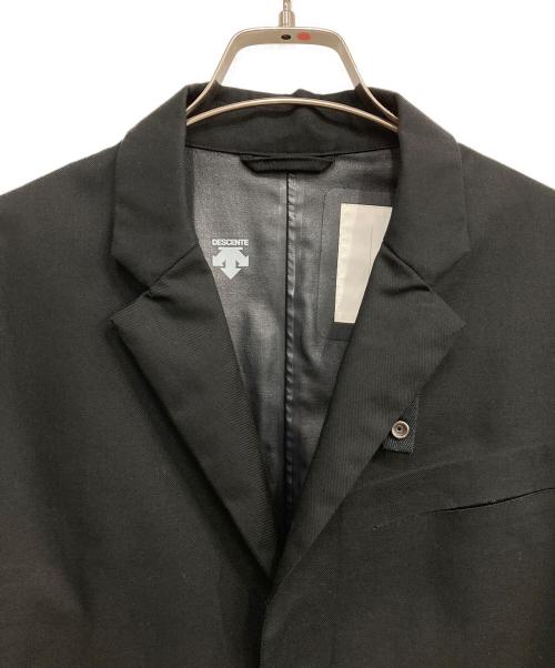 DESCENTE（デサント）DESCENTE (デサント) シングル テーラードジャケット ブラック サイズ:Mの古着・服飾アイテム