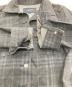 中古・古着 BURBERRY LONDON (バーバリーロンドン) チェックデニムジャケット ブラック サイズ:7：8000円