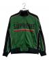 SUPREME（シュプリーム）の古着「World Famous  jacquard Track jacket」｜グリーン×ブラック