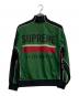 SUPREME (シュプリーム) World Famous  jacquard Track jacket グリーン×ブラック サイズ:M：20000円