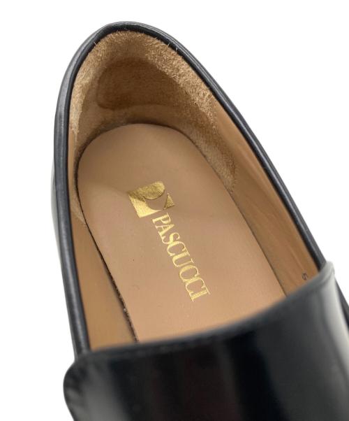 PASCUCCI（パスクッチ）PASCUCCI (パスクッチ) ボリュームコインローファー ブラック サイズ:38の古着・服飾アイテム