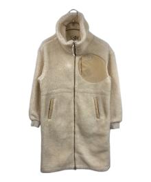 NORTH FACE WHITE LABEL（ノースフェイスホワイトレーベル）の古着「CHENA FLEECE COAT」｜アイボリー