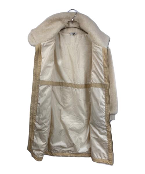 NORTH FACE WHITE LABEL（ノースフェイスホワイトレーベル）NORTH FACE WHITE LABEL (ノースフェイスホワイトレーベル) CHENA FLEECE COAT アイボリー サイズ:XSの古着・服飾アイテム